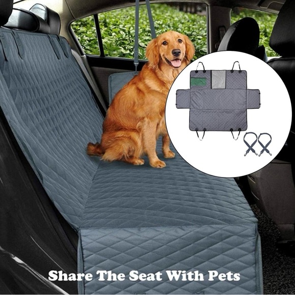 ⬇️TEMPORARY PRICE DROP⬇️ Gray Dog Car Seat Cover - Unknown Brand - Picture 2 of 8